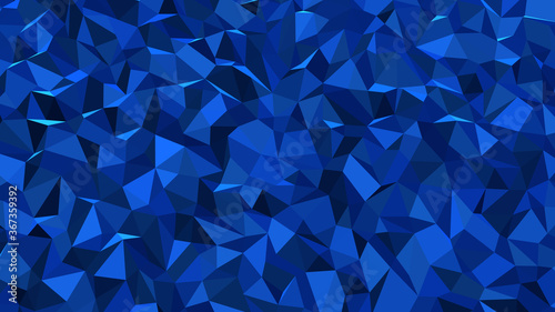 The background is blue abstract.