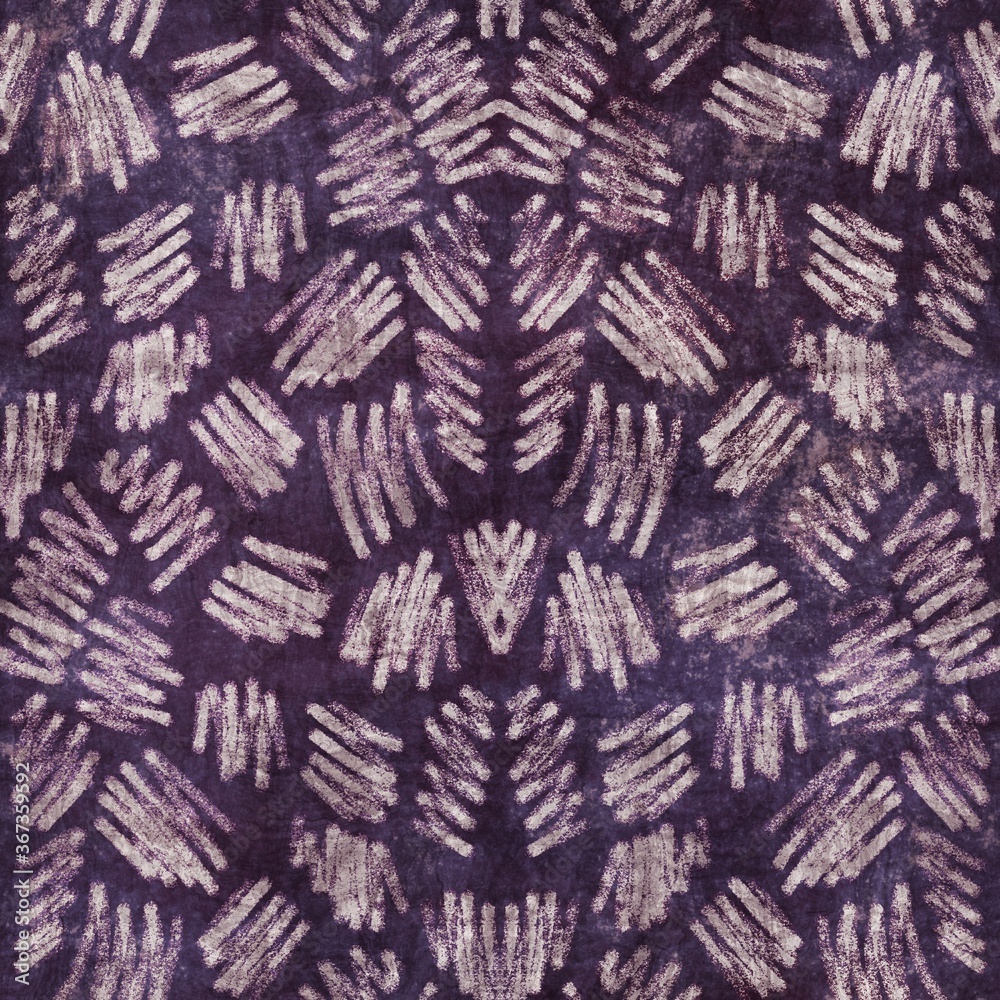 Seamless abstract pattern in tyrian purple. Detailed intricate highly textured feminine design. Repeat textile material for surface design. Girly fuchsia rich luxurious pattern.