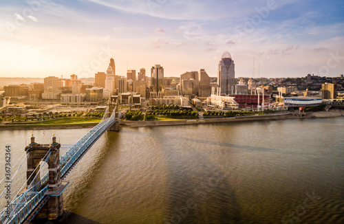 Slika na platnu Cincinnati downtown