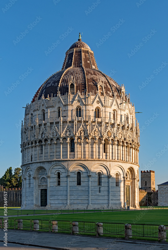 Taufkirche des Doms von Pisa in der Toskana, Italien 