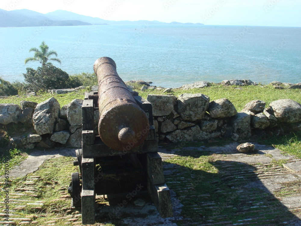 cannon in the fortress