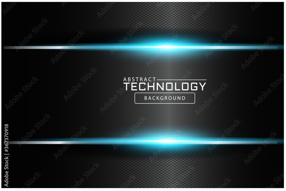 abstract metallic black blue geometric frame sport design concept innovation background abstract metallic black blue geometric frame sport design concept innovation background