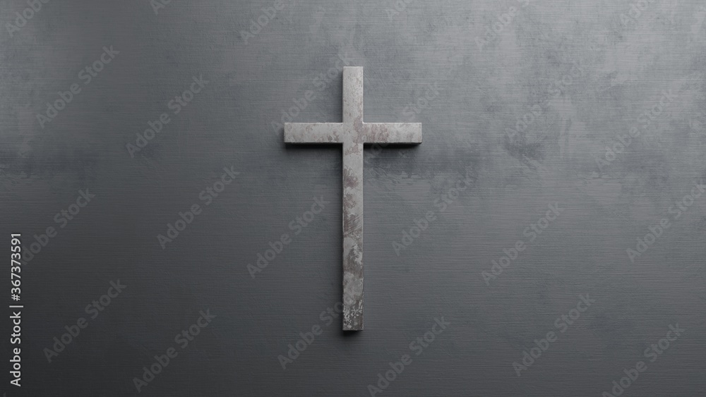 3D CGI Cross Christianity