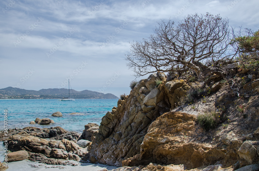 Mittelmeerküste auf Sardinien Mittelmeerküste auf Sardinien