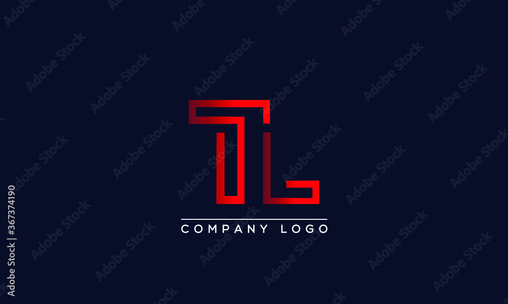Creative letters TL Logo Design Vector Template. Initial Letters TL Logo Design	