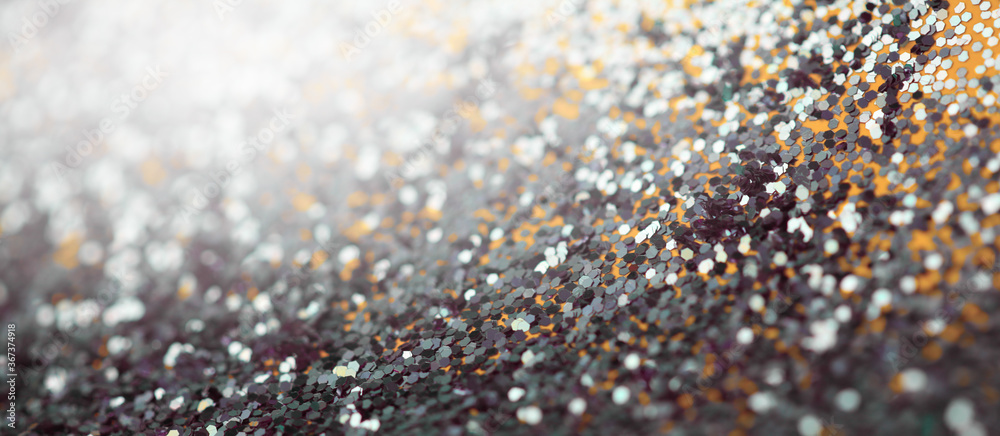 Gold and black glitter shine dots confetti. Abstract light blur blink sparkle defocus backgound. Gold and black glitter shine dots confetti. Abstract light blur blink sparkle defocus backgound.