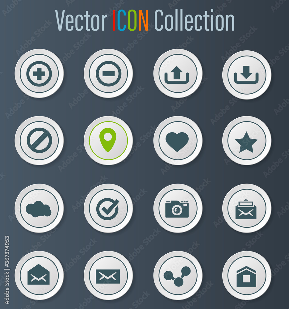 User Interface icons set User Interface icons set