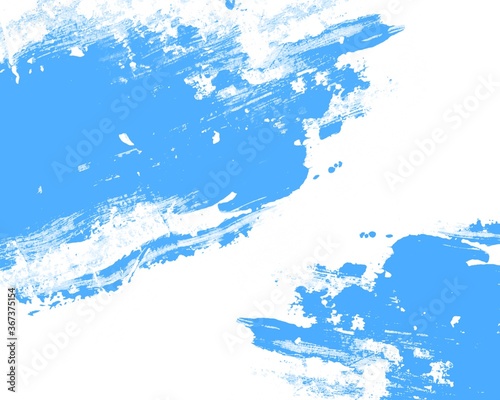 abstract blue on white background