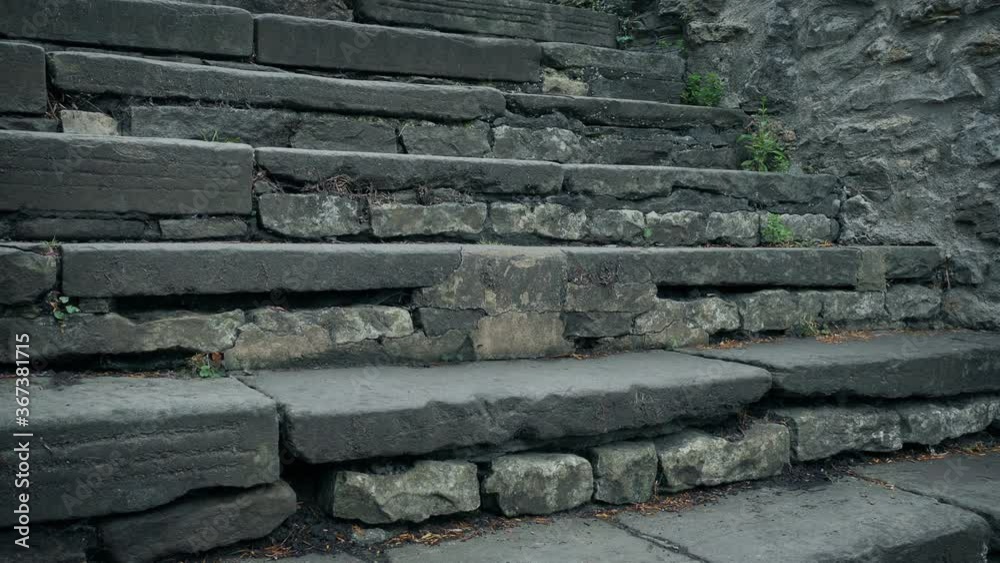 Old Steps Leading Up To Building Old Steps Leading Up To Building