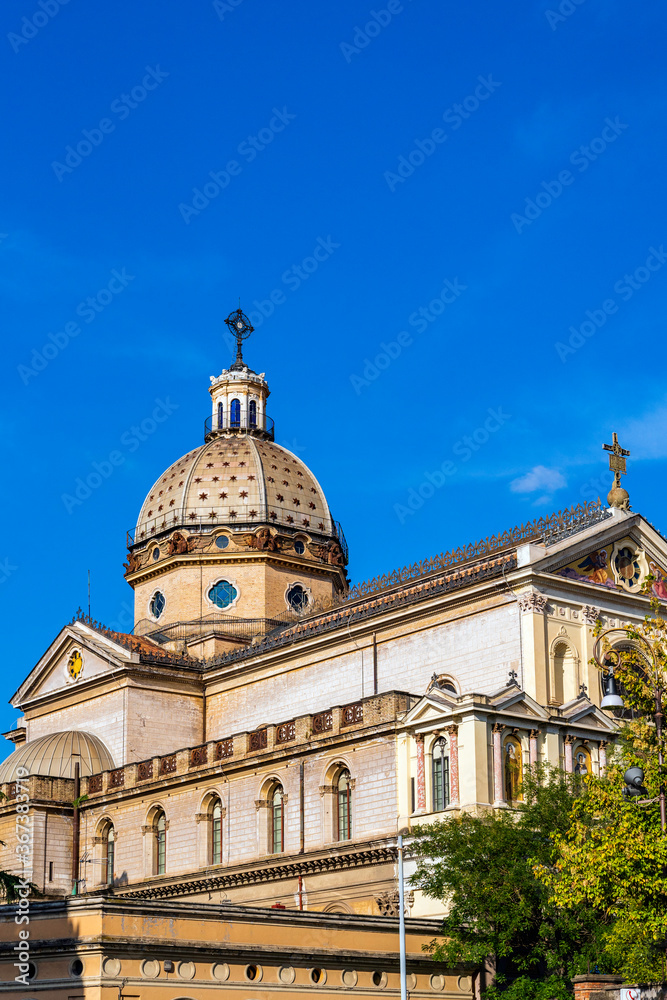 The beautiful church of San Gioacchino in Prati; in the prestigious residential district of Prati; in the center of Rome; near the Vatican.