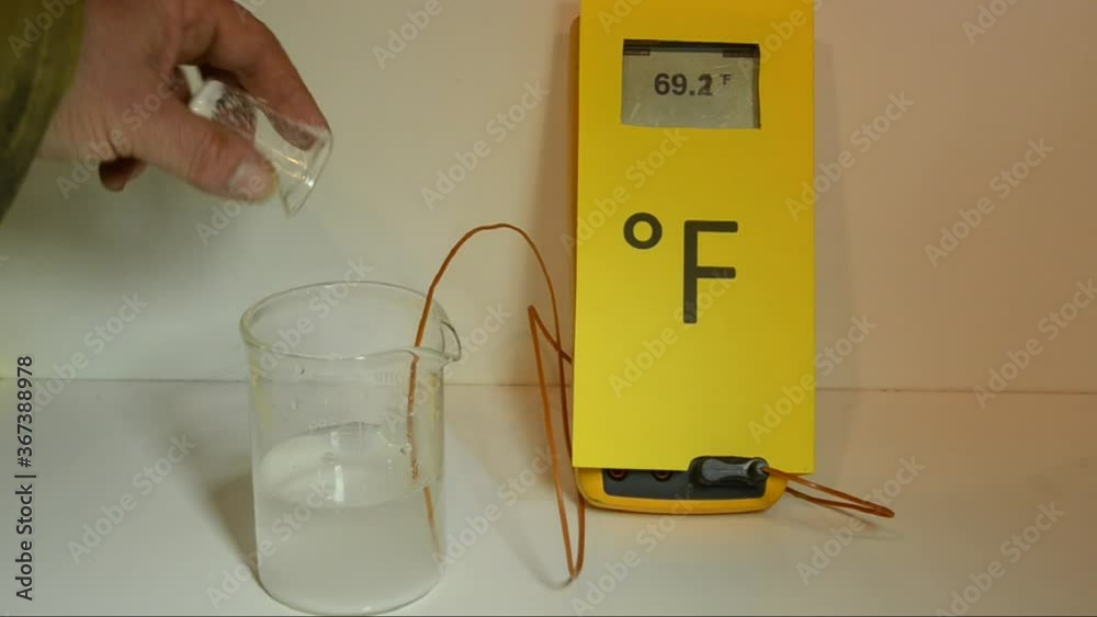 Dissolving common salt in water requires energy (endothermic reaction