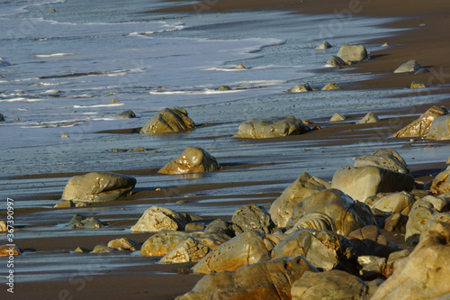 rocks on beach