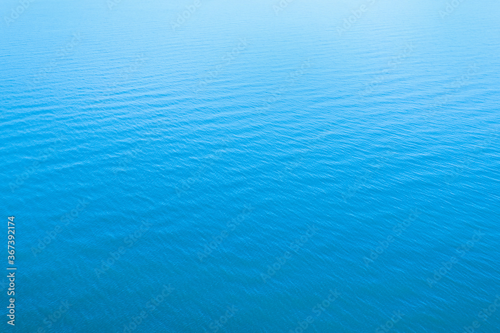 Beautiful ripply sea water surface as background