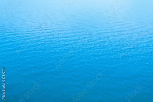 Beautiful ripply sea water surface as background