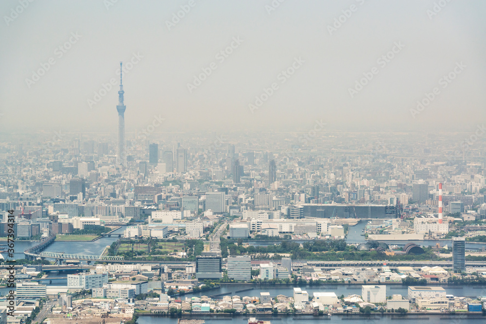 Smog in Tokyo