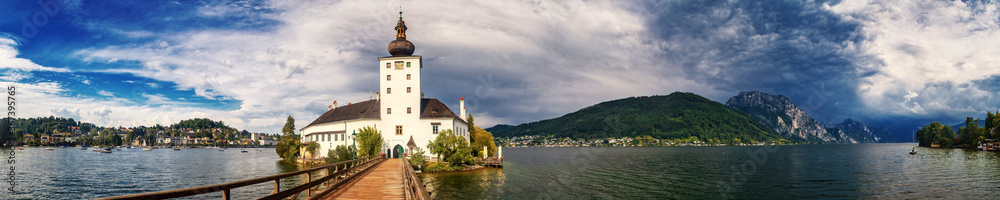 Schloss Orth in Gmunden im Traunsee, Salzkammergut, Österreich