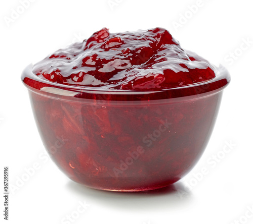 Fotografie bowl of cherry jam