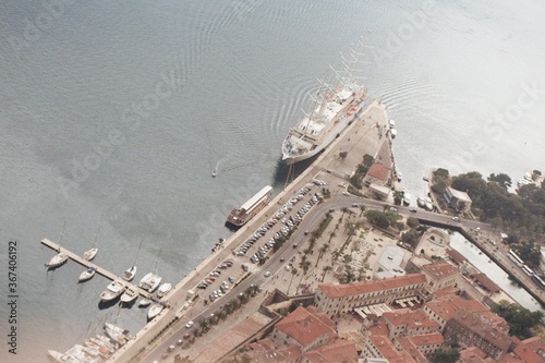 aerial view of venice