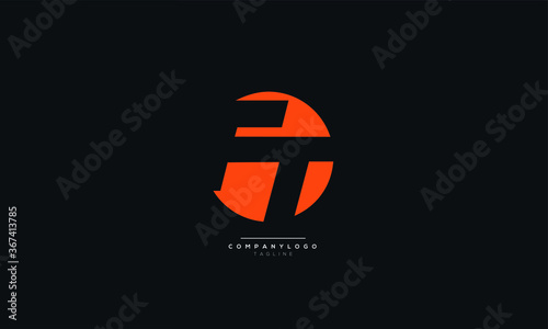 FT Letter Business Logo Design Alphabet Icon Vector Symbol