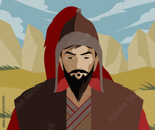 ancient general warrior founder of the mongol empire