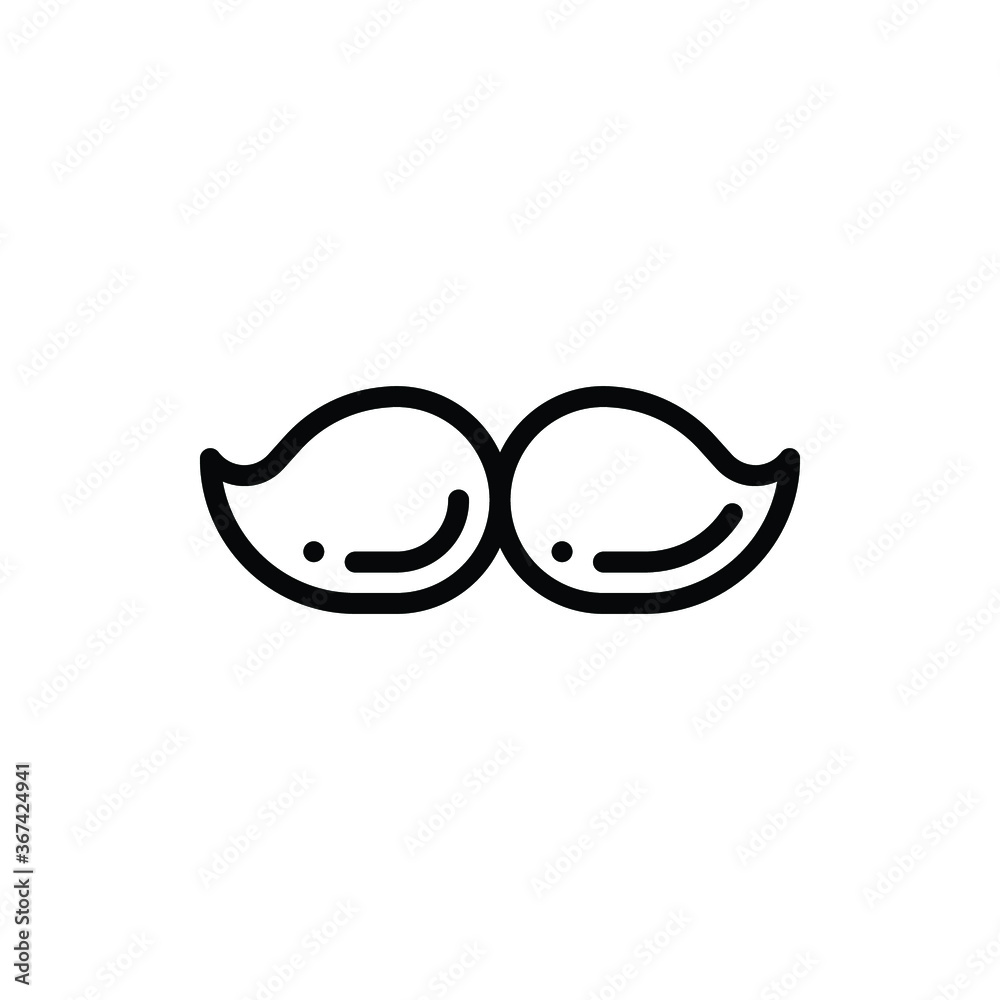 Beard Icon Logo Vector Isolated. Oktoberfest Icon Set. Editable Stroke and Pixel Perfect. Beard Icon Logo Vector Isolated. Oktoberfest Icon Set. Editable Stroke and Pixel Perfect.