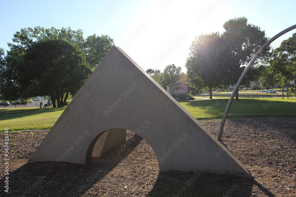 Fototapeta premium playground in the park