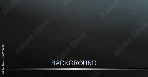 Abstract design in dark turquoise color, thin light shroud, like a light haze