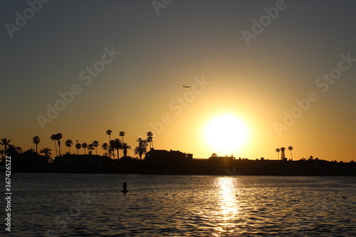 Sunset on Beach