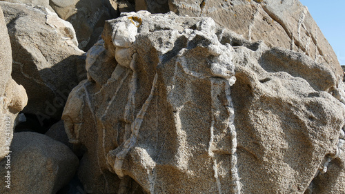 Obraz na płótnie Rocce all'isola del Giglio w salonie