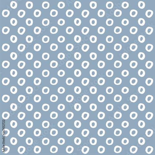Dot pattern blue background geometry for fabric