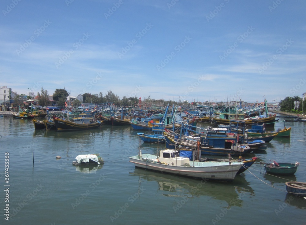 Fisherman Boats in Vietnam
