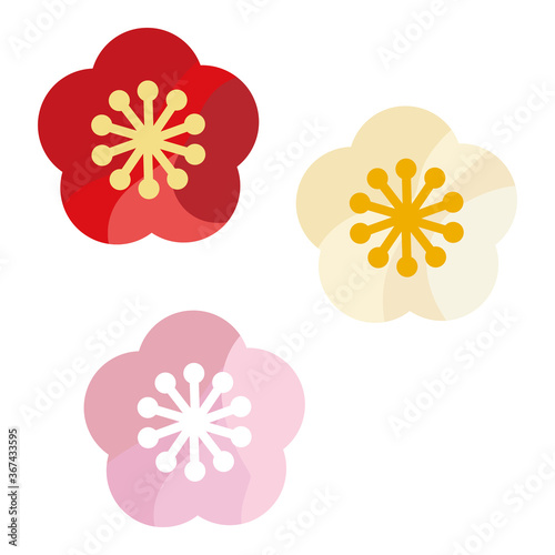 梅の花のアイコン