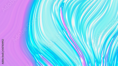 Wallpaper Mural Abstract pink blue gradient geometric texture background. Curved lines and shape with modern graphic design. Torontodigital.ca