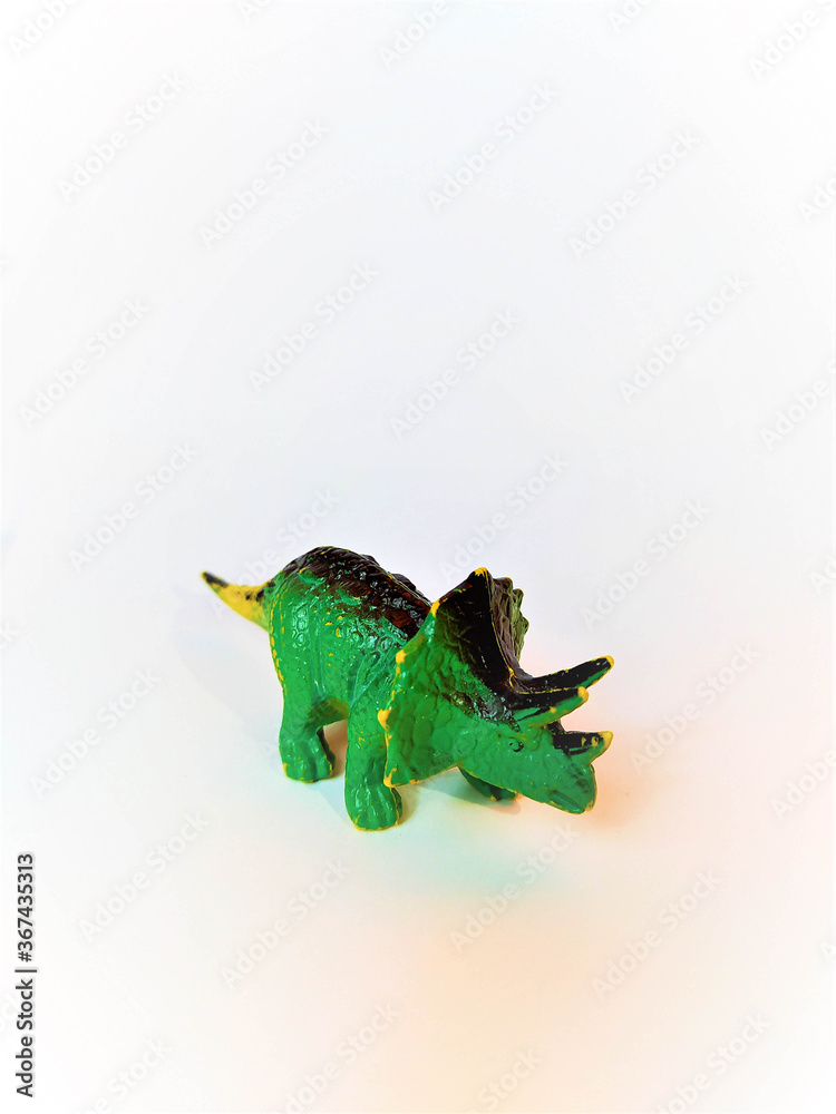 Fototapeta premium dinosaur on a white background