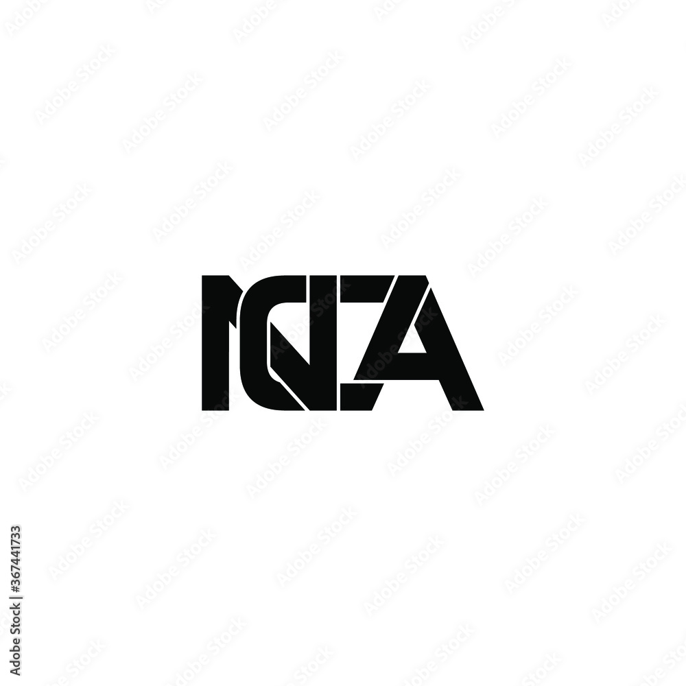 nca letter original monogram logo design nca letter original monogram logo design