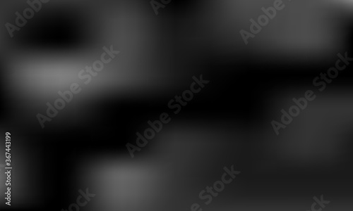 Black abstract geometric modern background. Vector illustration.