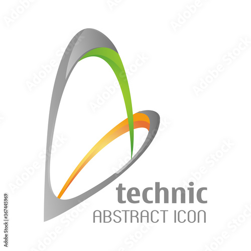 Love Technic Logo Vector