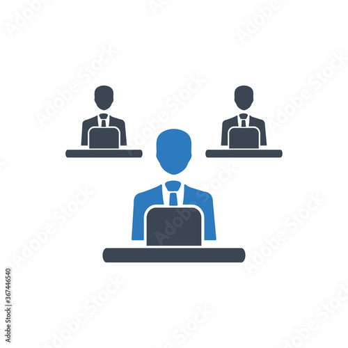Office work icon