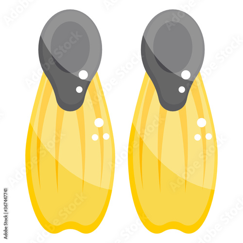  Flattened limb for water movement, flippers icon  © SmashingStocks