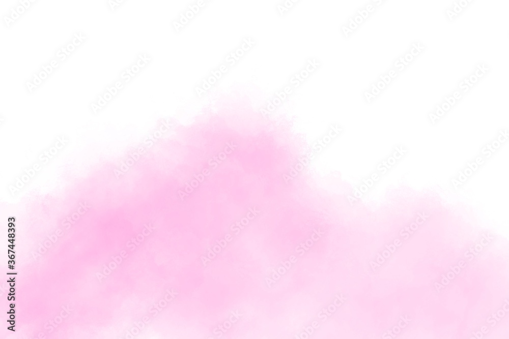 Pink watercolour stain, great design for any purposes. Abstract pink watercolor splash stroke background.