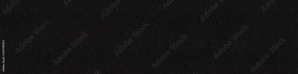 Black felt abstract background. Panoramic seamless texture, patt Black felt abstract background. Panoramic seamless texture, patt