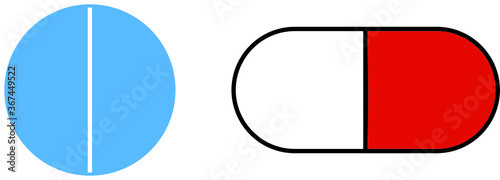 drug tablet vector