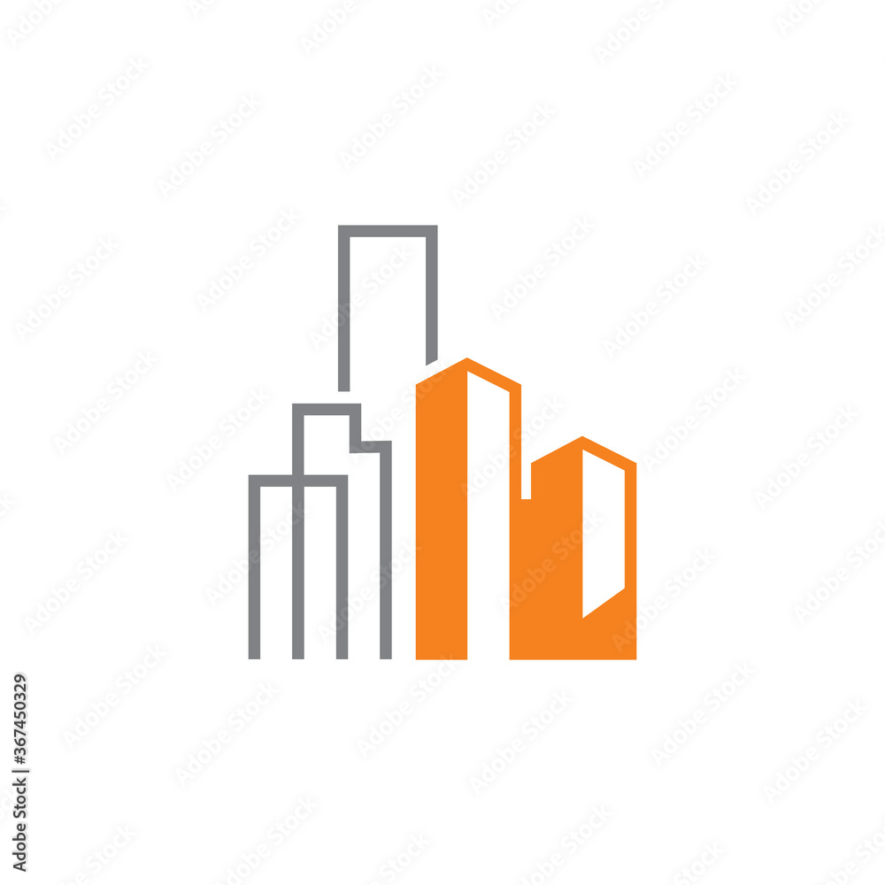 real estate logo , building construction logo real estate logo , building construction logo