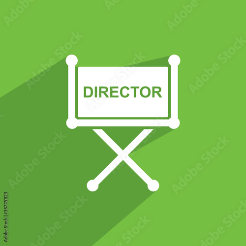 director icon, TECHNOLOGY ICON VECTOR