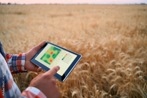 Wall Mural Precision farming