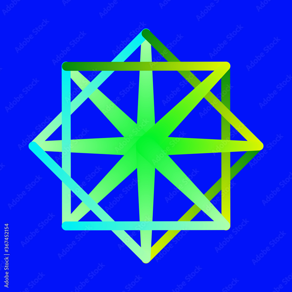 Comic dotted pattern. Pop art retro style. Geometric gradient color texture on blue background. Colorful Vector illustration Comic dotted pattern. Pop art retro style. Geometric gradient color texture on blue background. Colorful Vector illustration