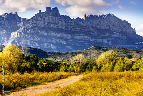 Montserrat mountain range, Spain.