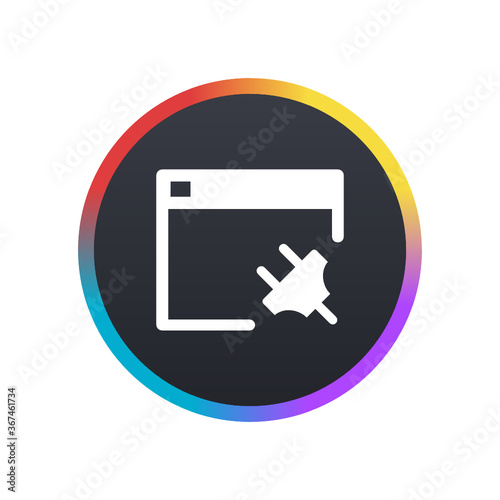 Plug-in -  Push Button