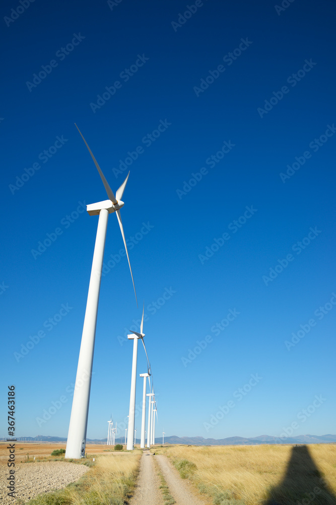 Sustainable wind energy concept Sustainable wind energy concept