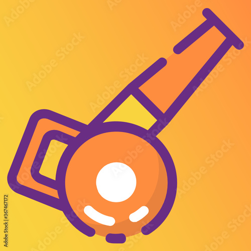 
Whistle device in modern flat style, shrill sound in editable style 
